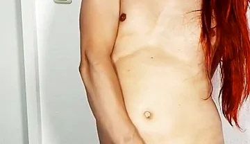 Horny Sissy Slut Gets Her Ass Penetrated by Her Fuck Machine