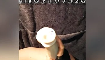 Twink Moaning On Long Dildo Anal Pleasure..hot Anal
