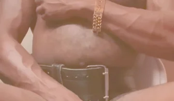 Intense Verbal Leather Muscle Titplay & Edging Bate