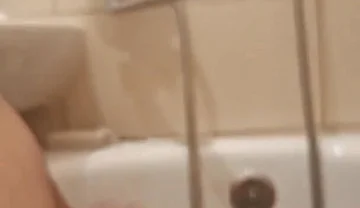 Masturbated in the Bathtub