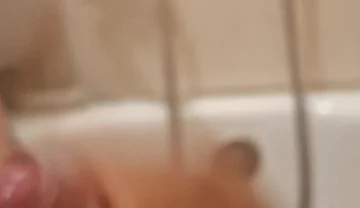 Masturbated in the Bathtub