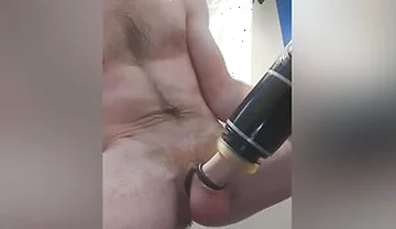 Fuck Matchine And Cock Ring Combo Fuck