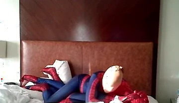 Spiderman Humped By Stocking Faced Spiderman
