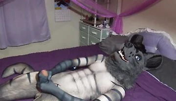 Just A Hyena Boy Pawing
