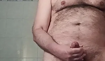 I Jerk off My Cock and Enjoy It Fast Before Someone Cums