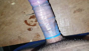 Horny Indian Boy's Wild Masturbate Session with Thick Cock & Loud Sighs