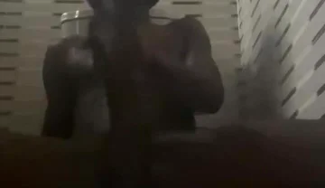 Short One in Toilet