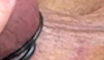 Up Close of Me Hammering My Thick Dick