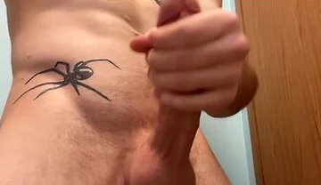 Jerking My Big Dick Watch Me Cum