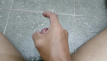 Ind Boy in Bathroom