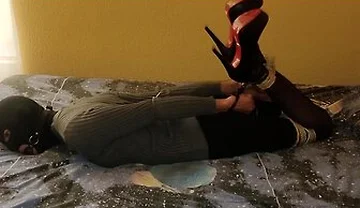 Selfbondage Hogcuffed Vibed N Orgasm Denied
