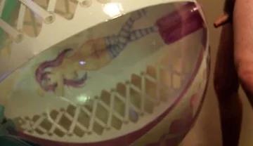 Balloon Fuck And Cum