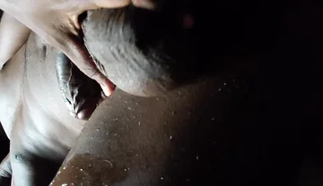 Spit on Your Genitals and Move and Ejaculate