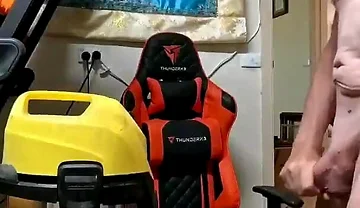 Me Having Fun with the Vacuum
