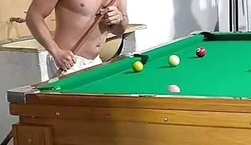 Me, Carmona, Opaido Carmona and Viking De Taubaté Started a Game of Pool Naked