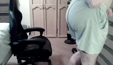 Hot Camboy Works His Legs and Nipples