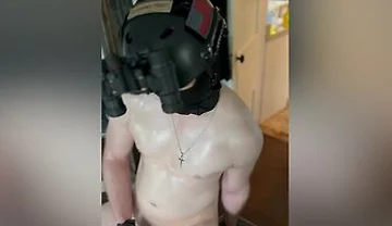 Oiled Airsoft Soldier Fantasy Jo
