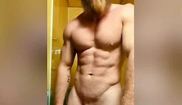 Good Morning Hot Guy Masturbation, Fast Cum