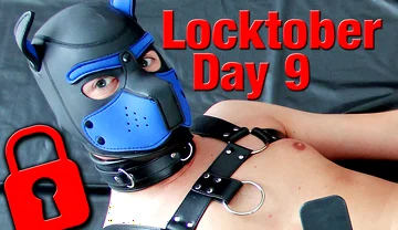 Locktober Day 9 Horny in Chastity