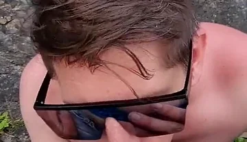 Risky Fucking Outdoors at Oslo's Gay Nude Beach 