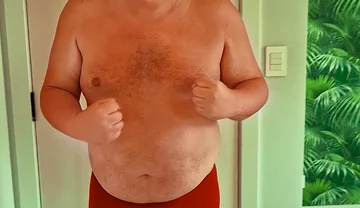 (no Vi0lence) POV Fight and the Secret Move in the Sauna by Heavyhitterboxer