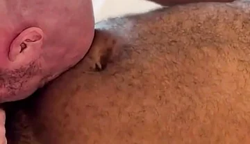 Two Muscle Bears Sucking and Eating Each Other's Asses