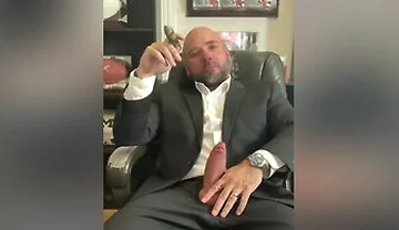 Jason Collins Cigar Smoking With A Raging Hard-on