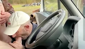 My Truck, Two Cock-hungry Sluts Enjoy My Big Thick Cock At A Rest Stop
