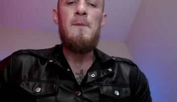 Leather Master, Saliva(spitting) and Biceps