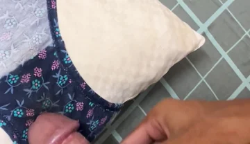 Dobul Cum!! My Step Stepsister Cums Panties