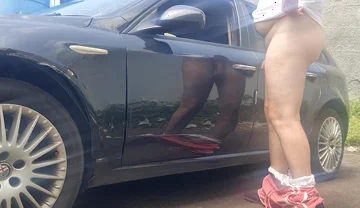Nude with Car