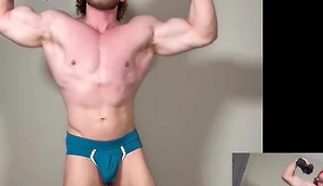Muscle Domination Slaps Around A Good Boy