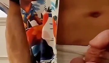 Big Cock Golf Cumshot