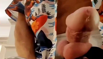 Big Cock Golf Cumshot