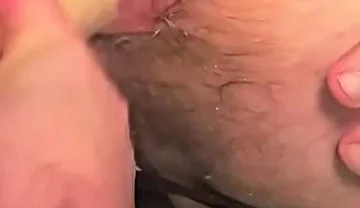 Chubby Bear Dildo Play