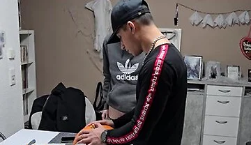 Gay Boys Have Fun: We Fuck The Halloween Pumpkin And Cum On It