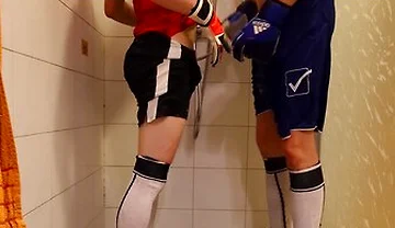 Shower In Soccer With My Bf
