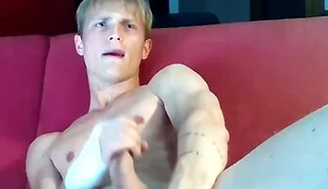 Twink Play With Dildo