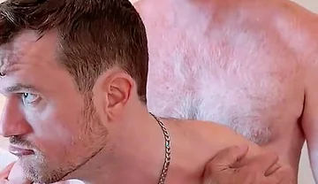Slutboy Gangfucked and DP’d by Silver Daddies