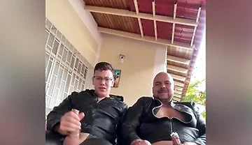Hot Jerkoff With A Condom Till Cums On His Cock
