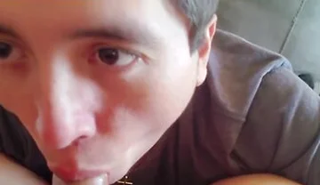 Boy Spends Summer Sucking Older Neighbors Cock