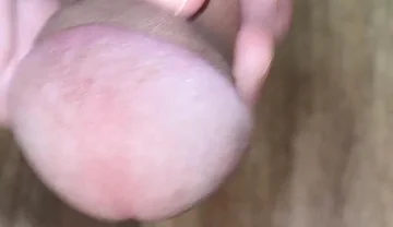 Kneeling Close-up Solo Masturbation at Home