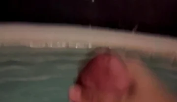 Cuming in the Pool