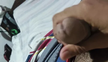 Skinny Mature Masturbates at Home While His Neighbors Are at the Bar