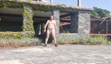 Nude Boy Near the Sea