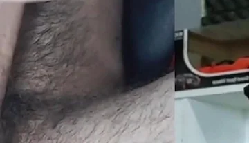Masturbating Big Penis 4 Minutes, Look at the Face of Pleasure