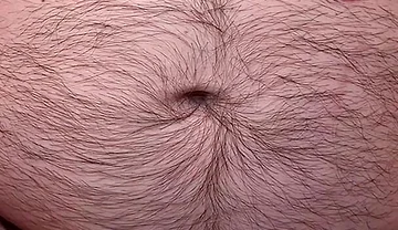 Hairy Bear Ass Spread, Spit, Precum and Sperm