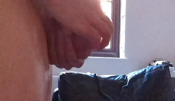 Early Morning Wank by the Window