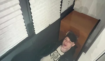 Leather Biker Piss on Leather Scally Chav Guy