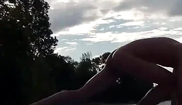 Slender Nudist Boy Does Yoga Nude on a Naturist Beach. Naked Yoga Video by Jon Arteen Gay Porn Model